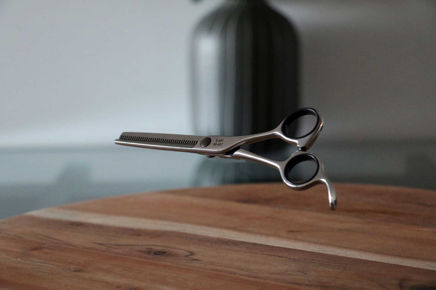 6 inch Offset 40 Tooth Thinner with Fixed Finger Rest